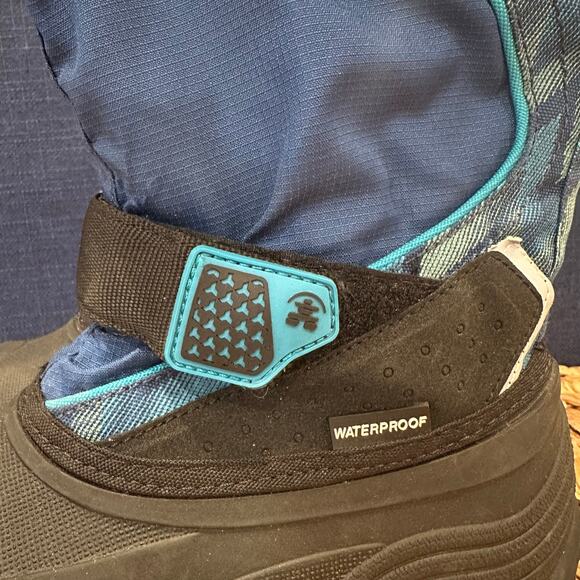 Kamik Snowfall Winter Boots sz 1 Waterproof Snow Boots Insulated Winter Boots - Picture 9 of 9